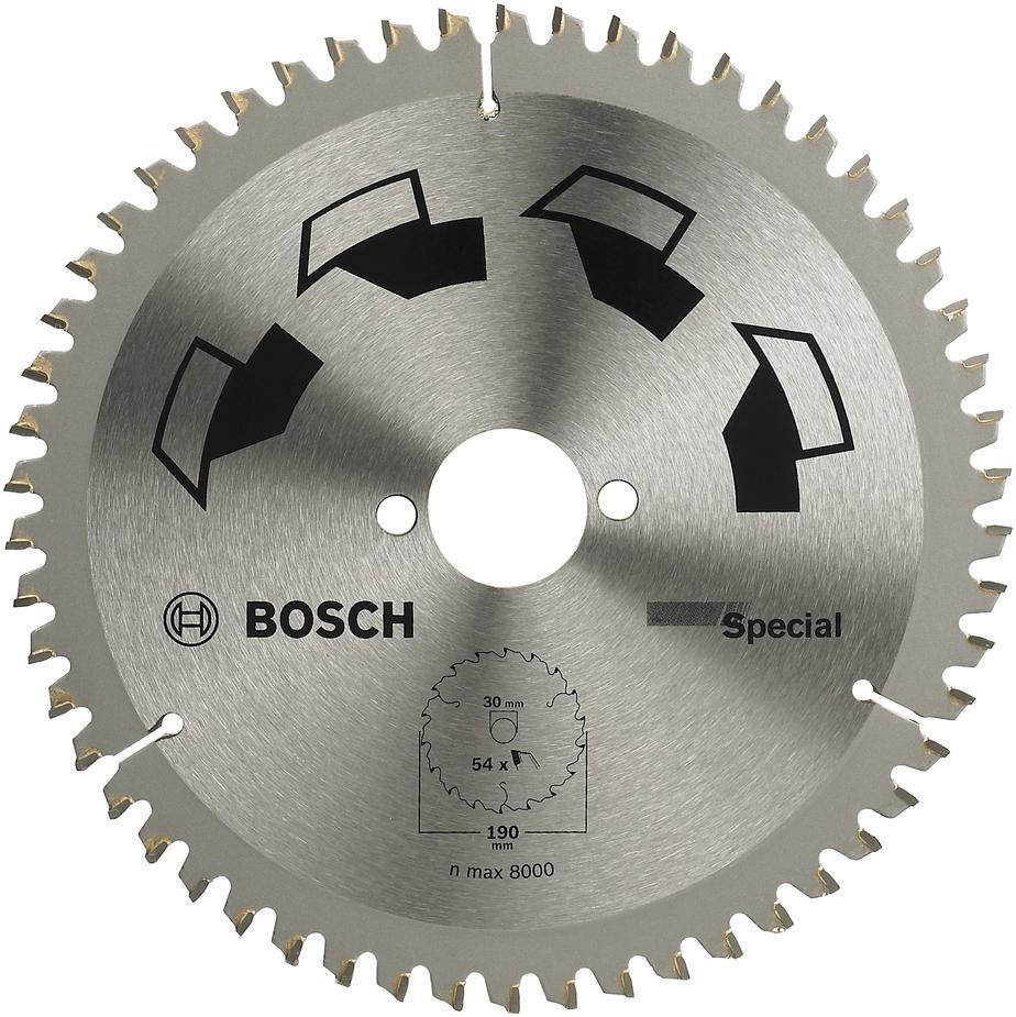 Bosch Professional Cirkelzaagblad voor Hout | Special | Ø 250mm Asgat 30mm 80T - 2609256896