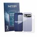Savvies 3 Stuks Screenprotector voor Google Pixel 11 (Voor+Achter) - Glas Transparant