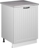 Vicco Wastafelkast Fame-Line, Wit Landhuis/Wit, 60 cm