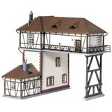 FALLER Ruiterstel, modelbouwset met 133 afzonderlijke delen, 179 x 168 x 160 mm, modelspoorbaan, accessoires, H0 gebouw, modelspoorbaan H0 standwerk, divers