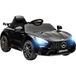 Mercedes Voiture Électrique Pour Enfants, 3-5 Km/h, Télécommande, Lumières Et Musique, Noire