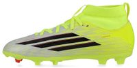 Adidas F50 League Mid Kinder Voetbalschoenen Jr9027 - Geel - Maat 38 2/3