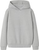 NAME IT Meisjes Trui Lange mouw Light Grey Melange Polyamide/Polyester - Maat 134/140