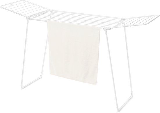 Brabantia HangOn Too Droogrek - 22 m - Inklapbaar Wasrek - Extra Hoog - White