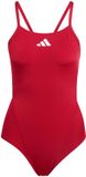 Adidas Ripstream Team Thin Straps C-back Zwemkleding Rood 40 Vrouw
