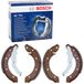 Bosch 0 986 487 528 Remschoenen, set en pasvorm