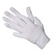 Jah witte gebreide handschoenen met nylon