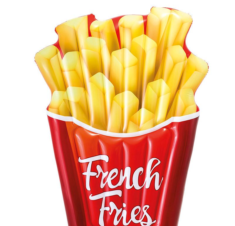 Intex 58775 - Drijflichamen voor zwembad & strand - unisex - pvc - geel, rood, wit