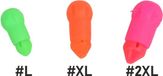Garbolino Carp Connectors 2pcs - Taille : Xlarge Orange - Élastique 2.8mm max