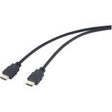 SpeaKa Professional SP-12816080 Câble HDMI Câble de connexion HDMI Connecteur HDMI-A, connecteur HDMI-A 2,00 m Noir 4K UHD
