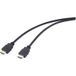SpeaKa Professional SP-12816080 Câble HDMI Câble de connexion HDMI Connecteur HDMI-A, connecteur HDMI-A 2,00 m Noir 4K UHD
