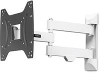 Hama TV beugel - Draai en kantelbaar - 19" - 48" - max 20kg - VESA 200x200 - Wit