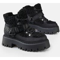 Buffalo ASPEN COM MID Dames Laars - zwart - EU39