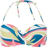 Protest Mixleslie 25 Bandeau Bikini Top Dames Guava Pink