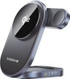 Xssive XSS-STAND14 3-in-1 station de recharge sans fil magnétique noir