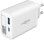 Ansmann 1001-0186 oplader voor mobiele apparatuur Tablet, Smartphone Wit AC Snel opladen Binnen