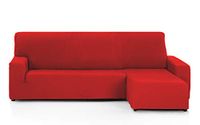 Martina Home Túnez, chaise longue, korte hoek gedeelte rechts, rood (vooraanzicht)