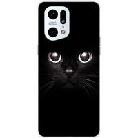Oppo Find X5 Pro Cat Eyes Siliconen hoesje