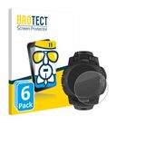 BROTECT Screenprotector 6 Stuks voor Garmin Instinct 3 Solar Tactical Edition (45 mm) Transparant