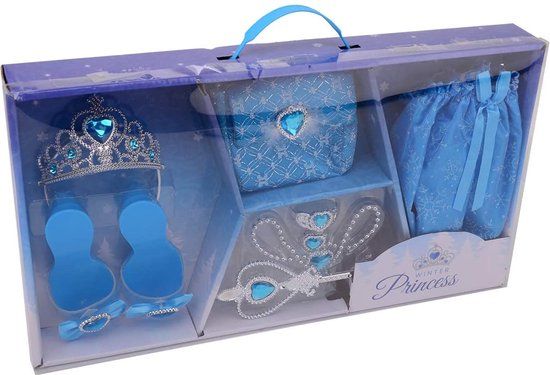 Johntoy Princess Secret Ijs Prinses - Cadeauset XL - Blauw