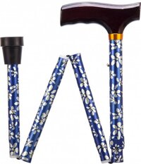 Benton Opvouwbare wandelstok - Gebloemd - Verstelbaar - 84-94 cm