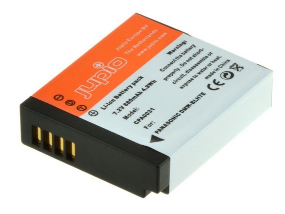 Jupio DMW-BLH7E 680 mAh - Accu Camera - CPA0031