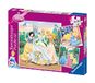 Ravensburger Kinderpuzzel Set van 3 puzzels 49 stukjes Prinsessendromen/Disney Prinsessen Meisje of jongen vanaf 5 jaar Hoogwaardige puzzel 3 posters inbegrepen Disney 09411