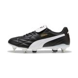 PUMA King Top Mxsg Voetbalschoenen, uniseks, Puma Veelkleurig (Zwart PUMA Wit PUMA Gold), 40.5 EU