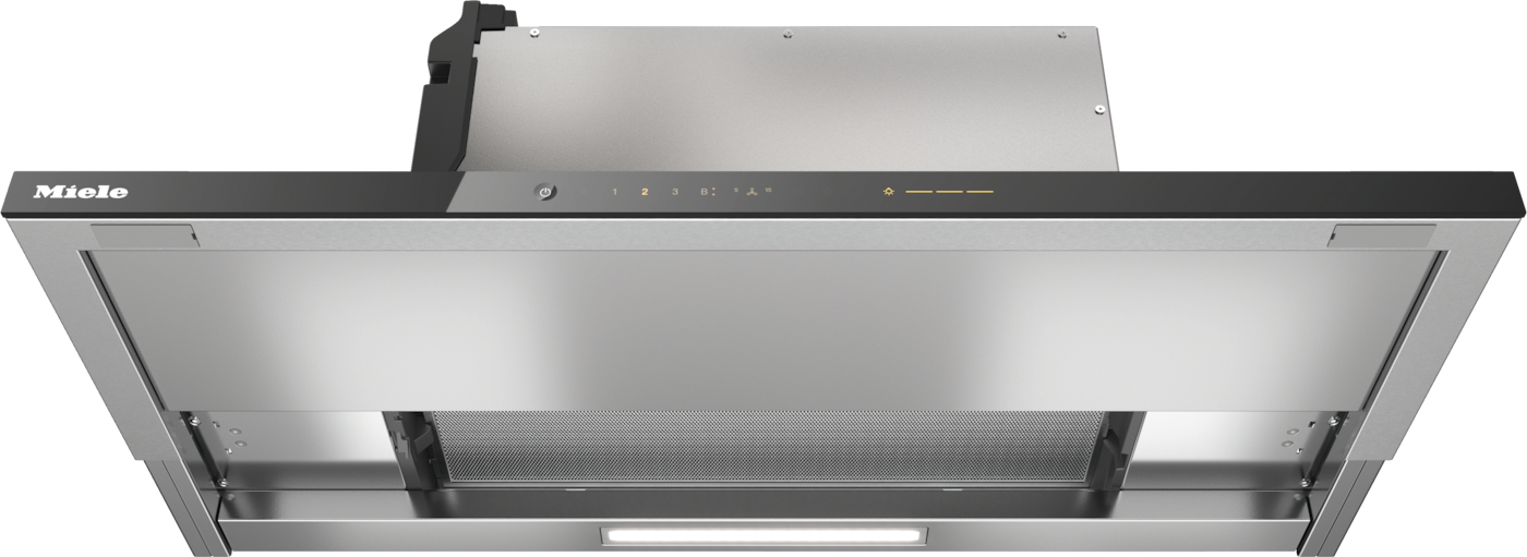 Miele DAS 4930 - Afzuigkap - Obsidiaan Zwart - 89.6 cm breed