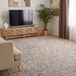 Elle Decoration Rocco vloerkleed in wol-look Rocco Taupe/Multicolor - 120 x 170 cm
