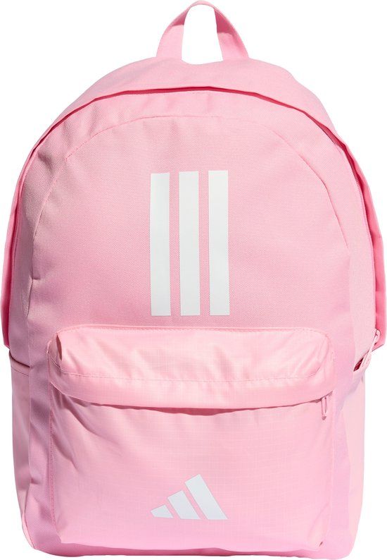 adidas Sportswear Classic Back-to-School 3-Stripes Rugzak - Unisex - Roze