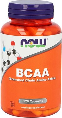 Now BCAA 800 mg (Branched Chain Amino Acids) - 120 Capsules