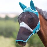 Shires Vliegenmasker Profi - Grey - pony
