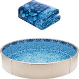 liner de piscine rond, 24 pieds, modèle unibead, hauteur de paroi 52 pouces