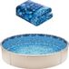 liner de piscine rond, 24 pieds, modèle unibead, hauteur de paroi 52 pouces