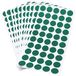 Adsamm® / 500 x zelfklevende viltdoppen/groen/ø 16 mm/rond / 1,5 mm dunne zelfklevende meubelglijders van vilt
