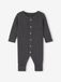 Vertbaudet Geribde babypyjama met lange mouwen