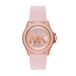Michael Kors Everest dameshorloge, kwartshorloge met chronograaf of roestvrij stalen band, roségoudkleurig, 40 mm, band.