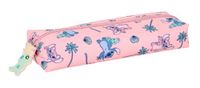 STITCH BEACH Rechthoekig etui voor kinderen, ideaal voor kinderen op schoolleeftijd, comfortabel en veelzijdig, kwaliteit en duurzaamheid, 22 x 7 x 40 cm, Pastel Roze, M, Casual