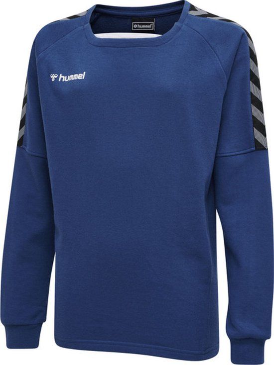 Hummel Authentic Training Sweater Kids - donkerblauw - maat 176 - Unisex