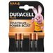 Duracell Plus Power AAA Alkaline Batterijen 4 Stuks