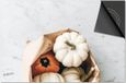 Dietrix Inductie beschermer 78x52 - Herfst - Kalebassen op marmer