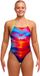 Funkita Maillot de bain Femme Tie Me Tight Sunset Delight