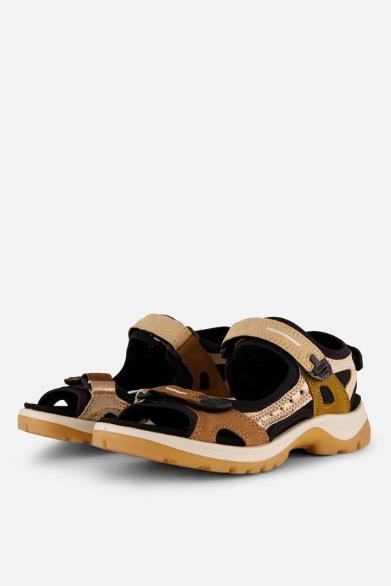 Ecco Offroad Sandalen bruin Textiel - Maat 42