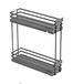 GTV Keukenorganizer MovixPRO | Cargo-uitvoering | uittrekbaar reksysteem | buitenbreedte 200 mm | 2 planken | zonder rails | antraciet