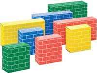 Bankers Box Grote Kartonnen Bouwblokken voor Kinderen – Duurzaam, Creatief & Herbruikbaar Speelgoed
