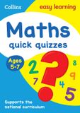 Maths Collins Maths Quick Quizzes Ages 5-7 Paperback