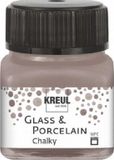 Kreul Glasverf - Porseleinverf - Mild Mocca - Extra Mat - Chalky - 20ml