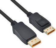 Roline DisplayPort-kabel, v2.1, 10K, DP M - M, zwart, 3 m