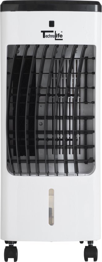 Technolife TL-2701 Aircooler met Afstandsbediening en Timer - 3.5L - Wit/Zwart